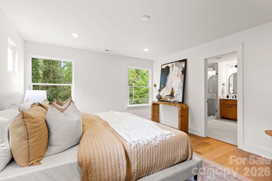 Furnished interior view inside a new home in , Charlotte (Image 30). Furnished interior view inside a new home in , Charlotte (Image 30).