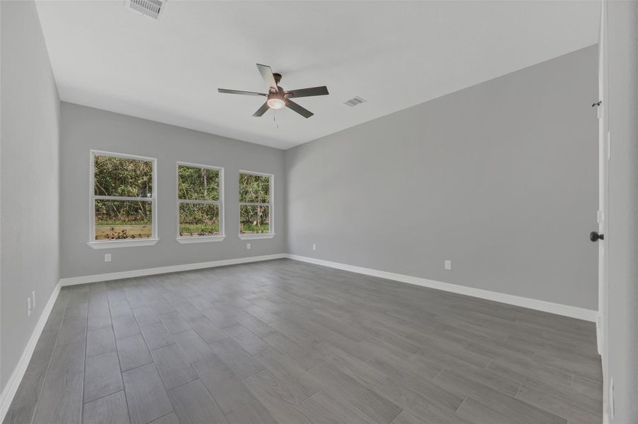 Spacious, unfurnished interior of a new home in , New Waverly (Image 31). Spacious, unfurnished interior of a new home in , New Waverly (Image 31).