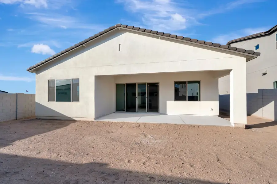 Exterior details and patio area of a home in Soleo, San Tan Valley (Image 24). Exterior details and patio area of a home in Soleo, San Tan Valley (Image 24).