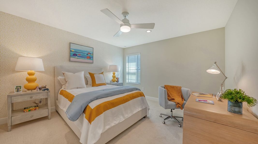 Furnished interior view inside a new home in Vistera of Venice, Nokomis (Image 6).