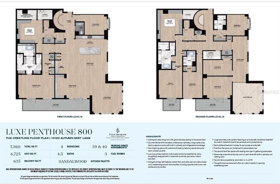 2D floor plan layout of this home in , Orlando, FL (Image 5).