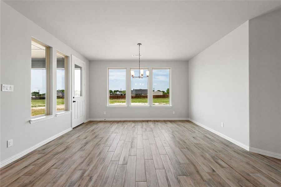 Spacious, unfurnished interior of a new home in Nash Estates, Tom Bean (Image 15).