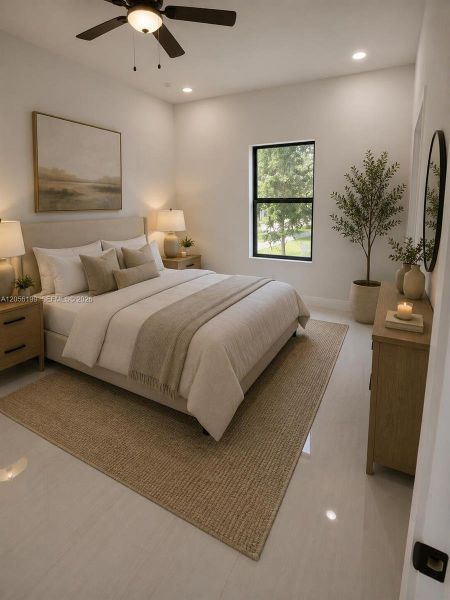 Furnished interior view inside a new home in , Fort Lauderdale (Image 11). Furnished interior view inside a new home in , Fort Lauderdale (Image 11).