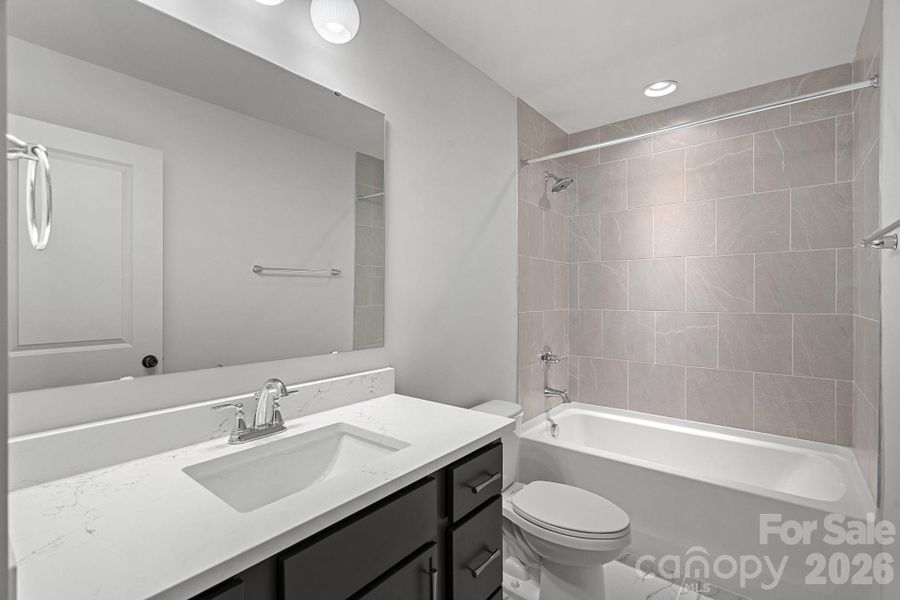 Furnished interior view inside a new home in , Charlotte (Image 8).