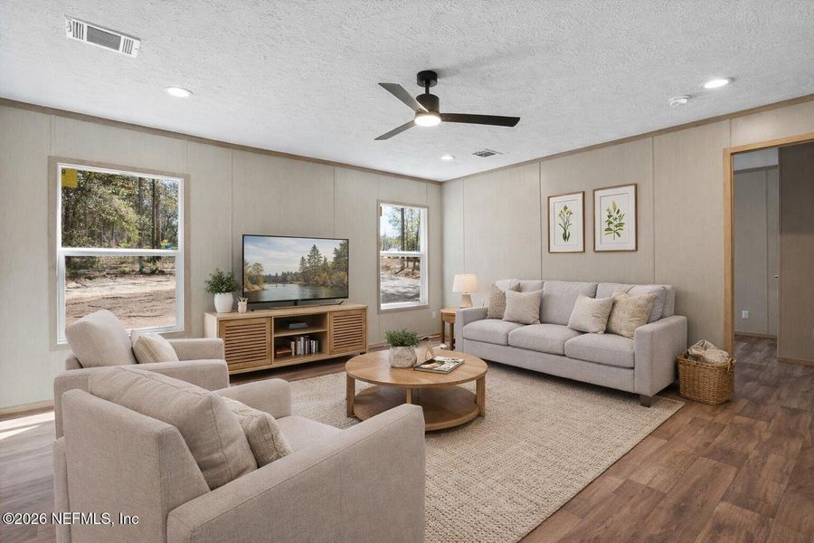 Furnished interior view inside a new home in , Keystone Heights (Image 15).