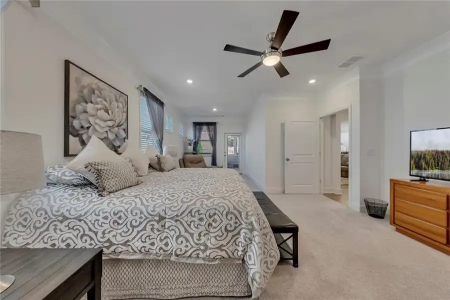 Furnished interior view inside a new home in , Canton (Image 54). Furnished interior view inside a new home in , Canton (Image 54).