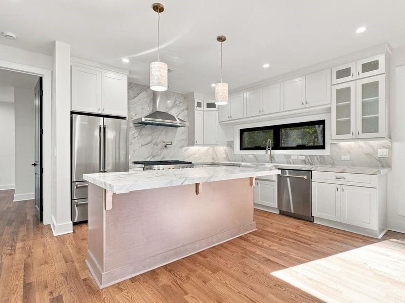Furnished interior view inside a new home in , Marietta (Image 22).