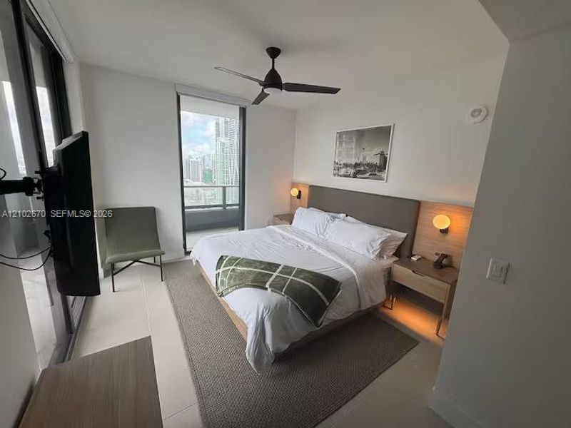 Furnished interior view inside a new home in , Miami (Image 6).