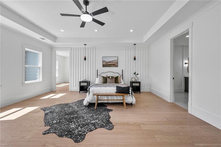 Furnished interior view inside a new home in , Lawrenceville (Image 12).