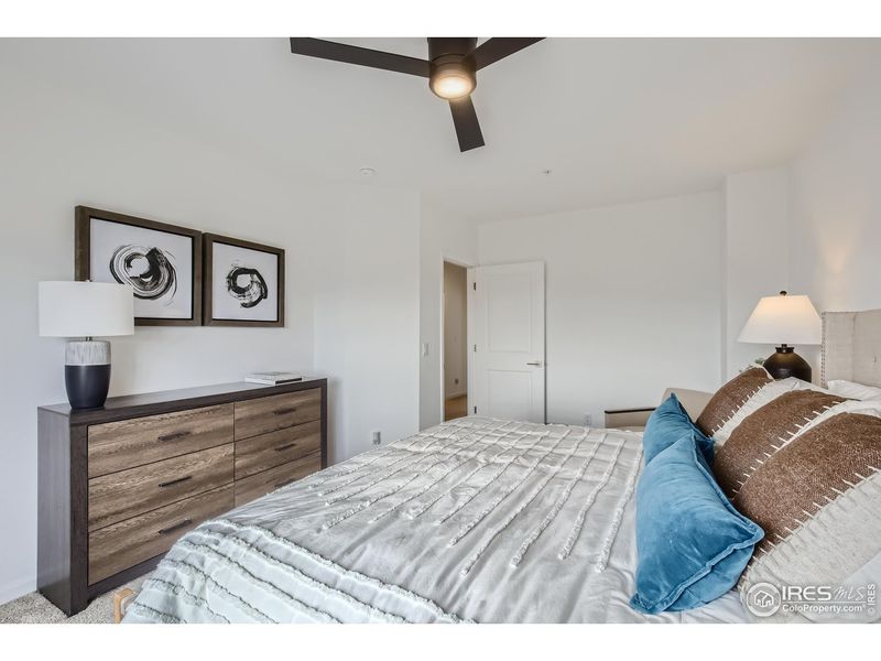 Furnished interior view inside a new home in Northfield, Fort Collins (Image 17).