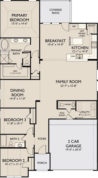 The Cheyenne floor plan The Cheyenne floor plan