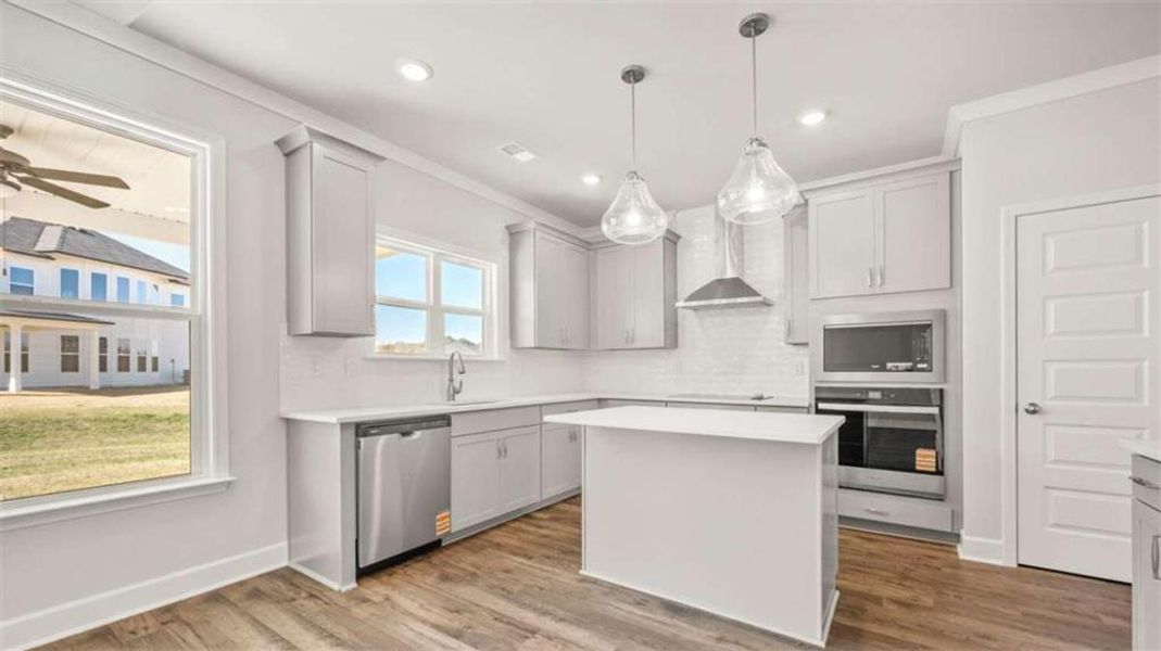 Furnished interior view inside a new home in Evergreen Crossing, Locust Grove (Image 7).