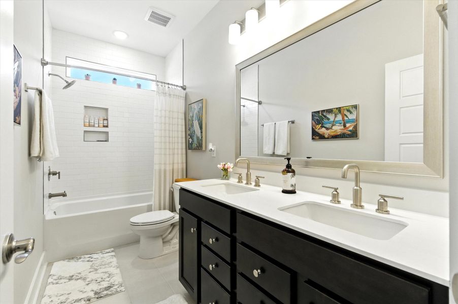 Furnished interior view inside a new home in , Mount Pleasant (Image 44).