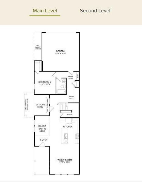 2D floor plan layout of this home in Austin Point Summit, Richmond, TX (Image 4). 2D floor plan layout of this home in Austin Point Summit, Richmond, TX (Image 4).