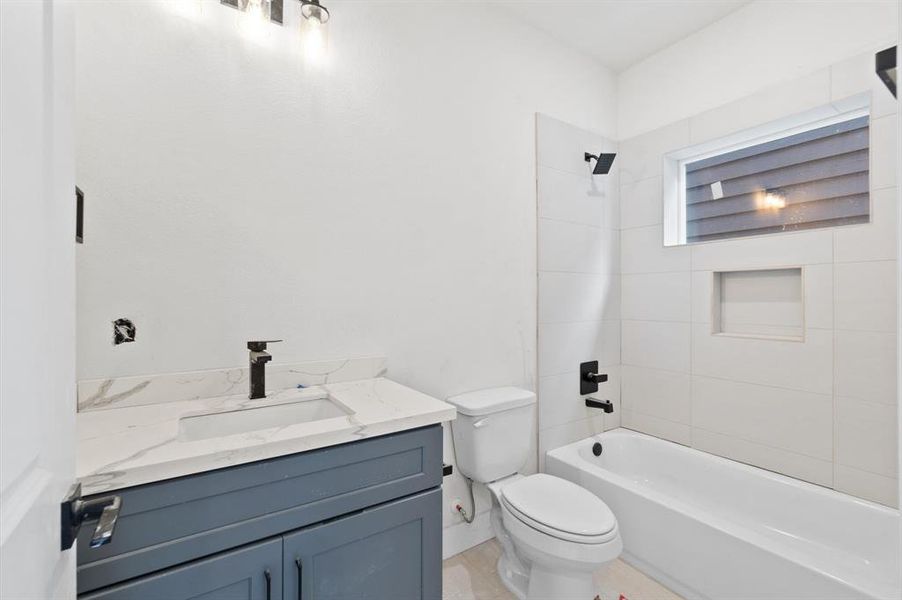 Secondary bathroom