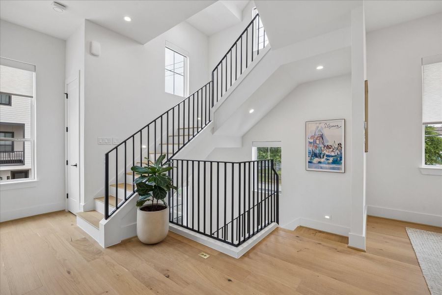 Furnished interior view inside a new home in , Houston (Image 13).