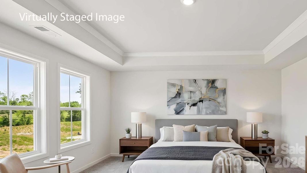 Furnished interior view inside a new home in Westport, York (Image 17).