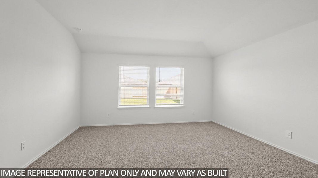 Spacious, unfurnished interior of a new home in The Canopies, Splendora (Image 11).