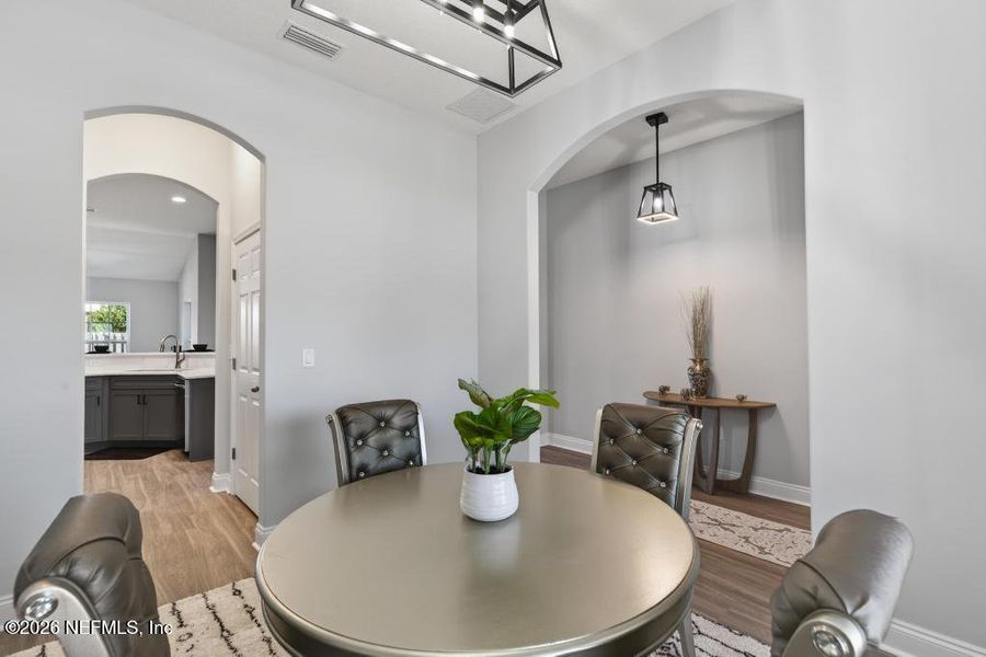 Furnished interior view inside a new home in , Callahan (Image 11).