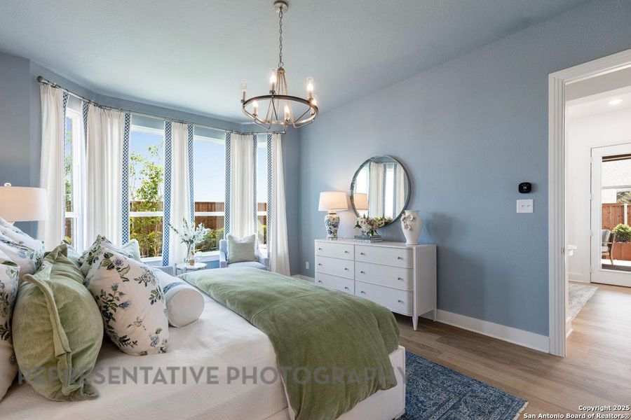 Furnished interior view inside a new home in Weston Oaks, San Antonio (Image 12). Furnished interior view inside a new home in Weston Oaks, San Antonio (Image 12).