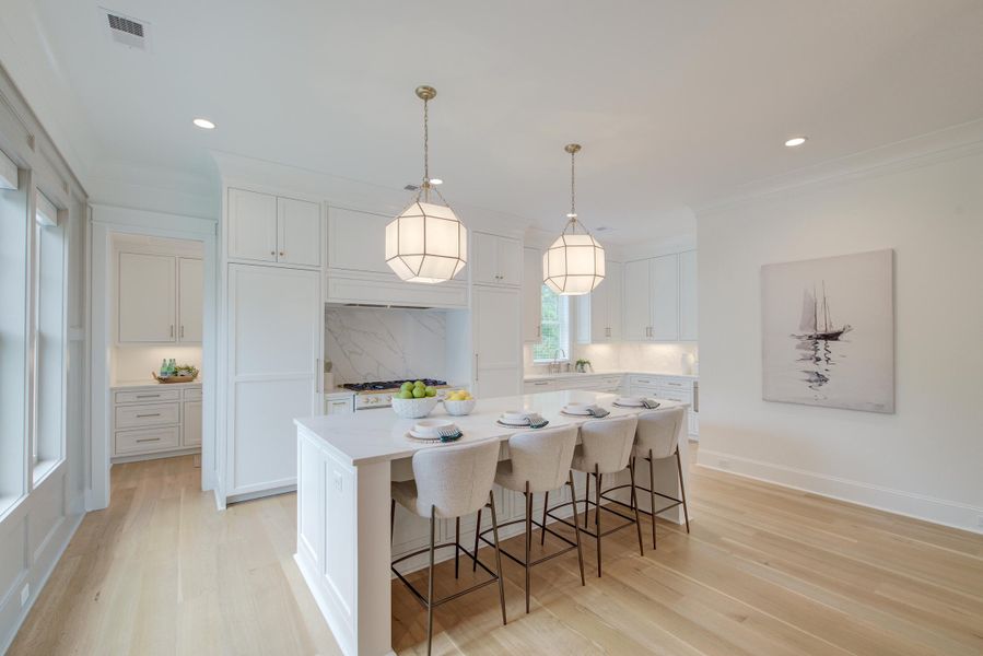 Furnished interior view inside a new home in Daniel Island Park, Charleston (Image 8).