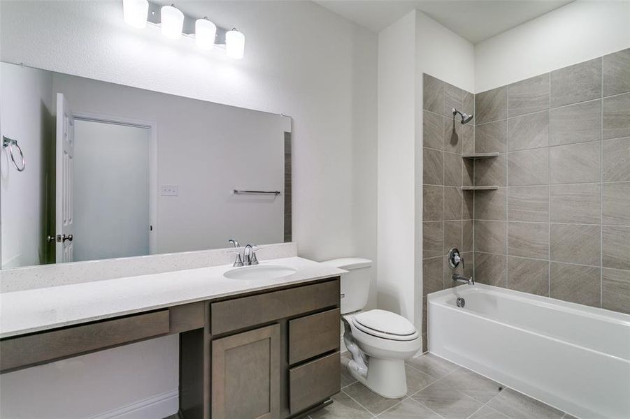 Furnished interior view inside a new home in The Preserve, Justin (Image 7). Furnished interior view inside a new home in The Preserve, Justin (Image 7).