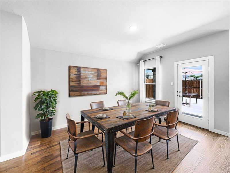 Dining area Dining area