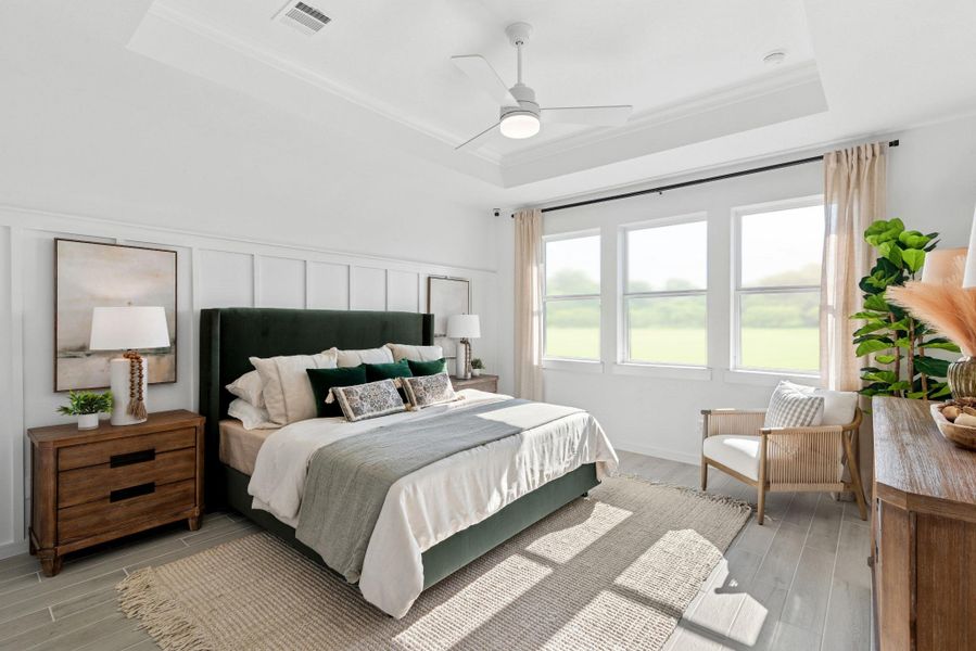 Spacious primary suite (*Photo not of actual home and used for illustration purposes only.) Spacious primary suite (*Photo not of actual home and used for illustration purposes only.)