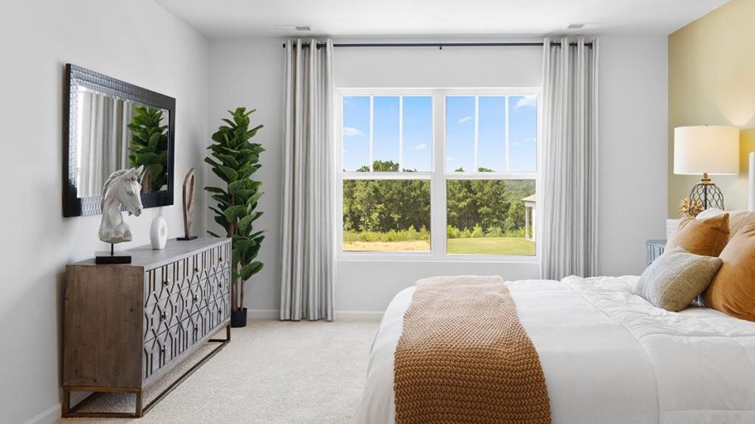 Furnished interior view inside a new home in Creekview, Atlanta (Image 27). Furnished interior view inside a new home in Creekview, Atlanta (Image 27).