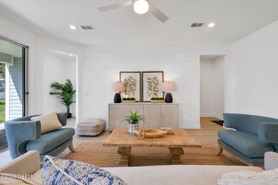 Furnished interior view inside a new home in Seaside Vista, St. Augustine (Image 8).