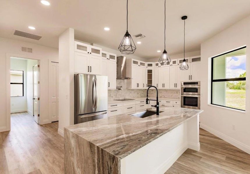 Furnished interior view inside a new home in , Punta Gorda (Image 9).