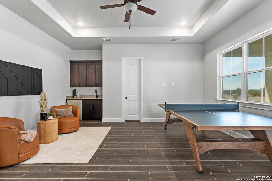 Furnished interior view inside a new home in , Spring Branch (Image 26).