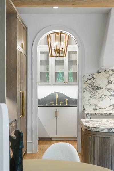 Furnished interior view inside a new home in , Atlanta (Image 13).