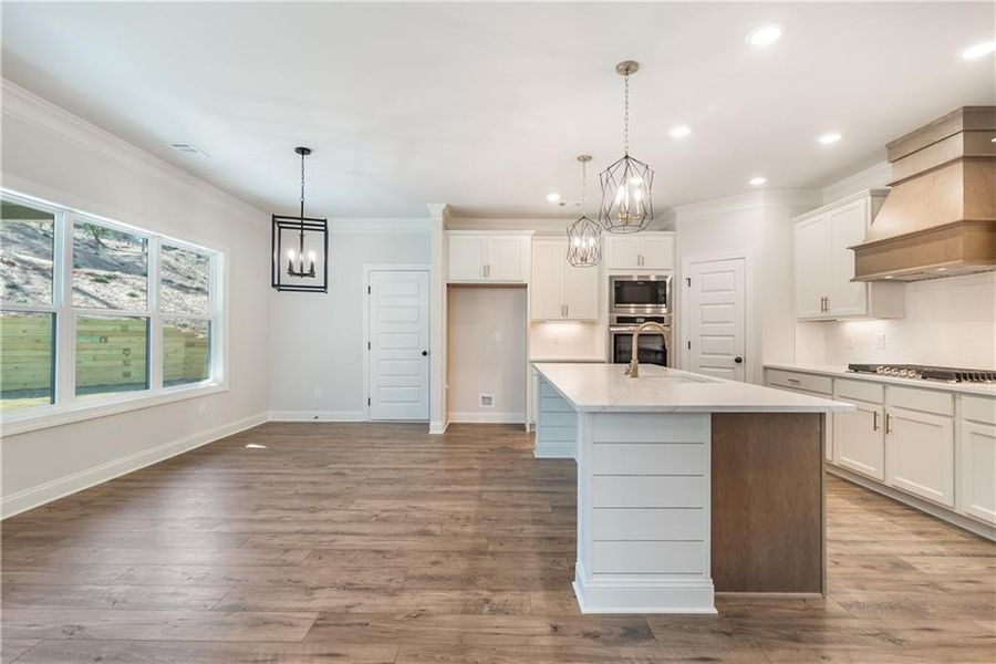 Furnished interior view inside a new home in Red Oak Ridge, Loganville (Image 4).