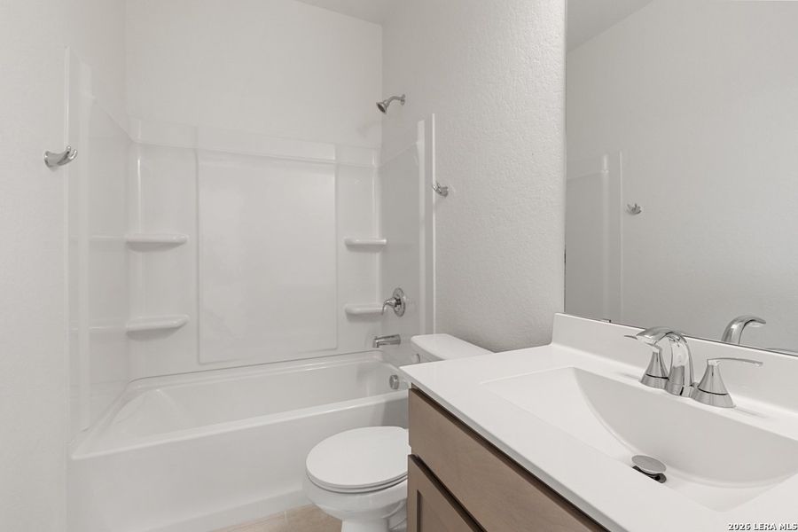 Furnished interior view inside a new home in Spanish Trails, San Antonio (Image 7). Furnished interior view inside a new home in Spanish Trails, San Antonio (Image 7).