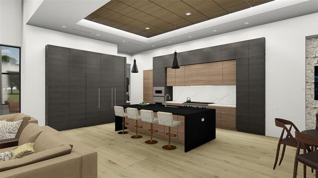 Furnished interior view inside a new home in , Fort Myers (Image 23).