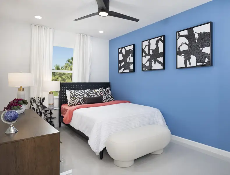 Furnished interior view inside a new home in Westlake, Loxahatchee (Image 2).