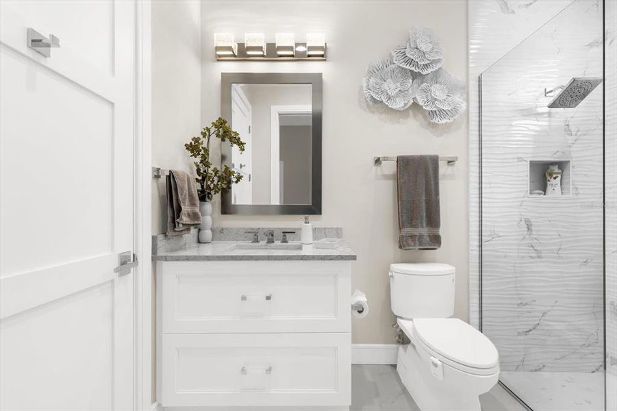 Furnished interior view inside a new home in , Port Charlotte (Image 35).