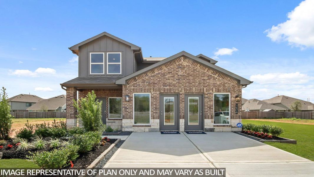 Image 7 representing the Justin by D.R. Horton in Presswoods, Splendora, TX.