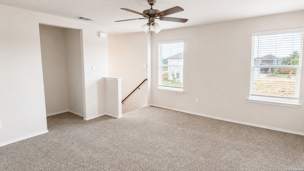 Spacious, unfurnished interior of a new home in Preserve at Medina, Von Ormy (Image 8). Spacious, unfurnished interior of a new home in Preserve at Medina, Von Ormy (Image 8).