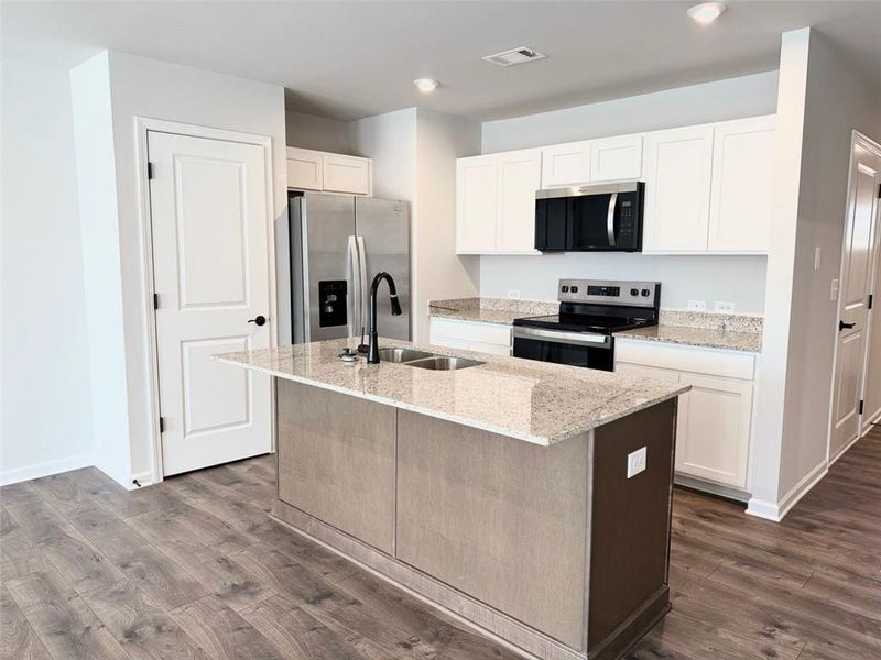Furnished interior view inside a new home in Silver Leaf, Dawsonville (Image 4).