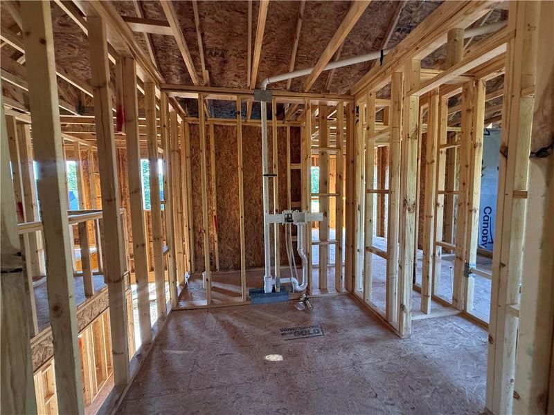 In-progress construction of a new home in Maple Village, Adairsville, GA (Image 21).