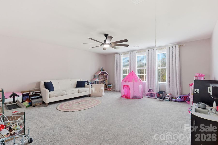 And a MASSIVE bonus room just off of the loft!