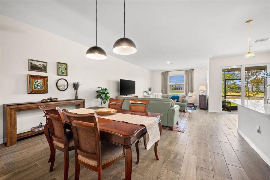 Furnished interior view inside a new home in Tuckers Cove, Punta Gorda (Image 33).