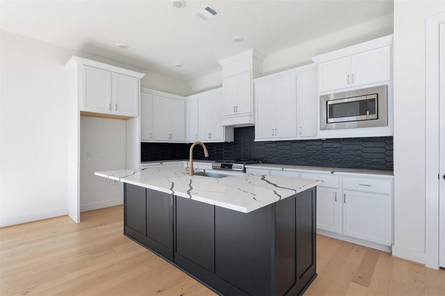 Furnished interior view inside a new home in Caywood Place, Houston (Image 6).
