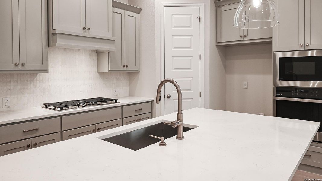 Close-up of interior finishes inside a home in Johnson Ranch, Bulverde (Image 16).