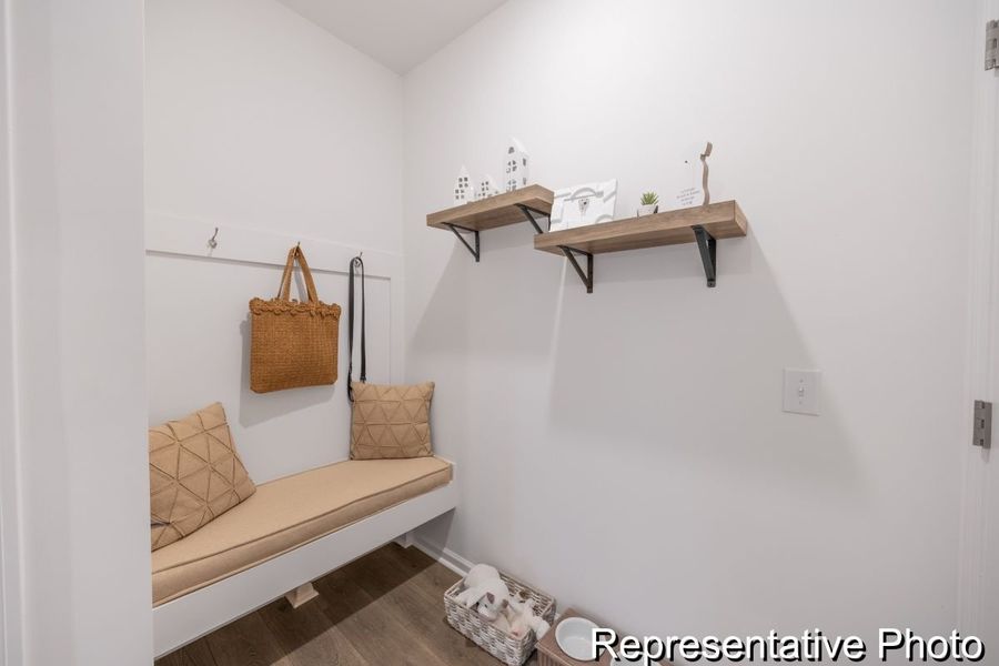 Furnished interior view inside a new home in Covington Ridge Townhomes, Thomasville (Image 9).