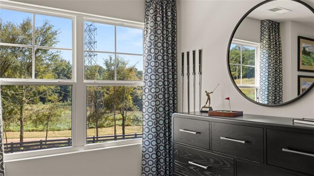 Furnished interior view inside a new home in Jackson Landing, Jefferson (Image 64). Furnished interior view inside a new home in Jackson Landing, Jefferson (Image 64).