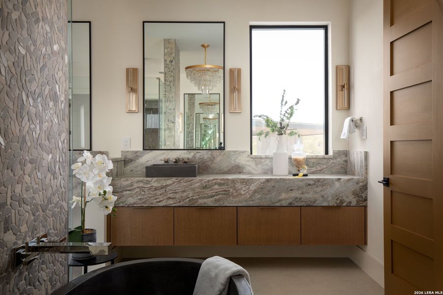 Furnished interior view inside a new home in , San Antonio (Image 5).