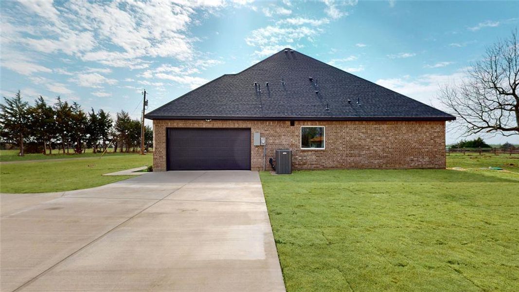 Front exterior of a new home in , Greenville, TX, highlighting curb appeal (Image 19).